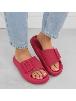 Dámske šľapky RR274A583 Dark pink - Big Star