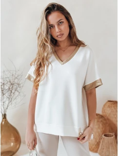 Dámská halenka oversize SHINE LOVE bílá Dstreet model 21989309 - FashionStreet