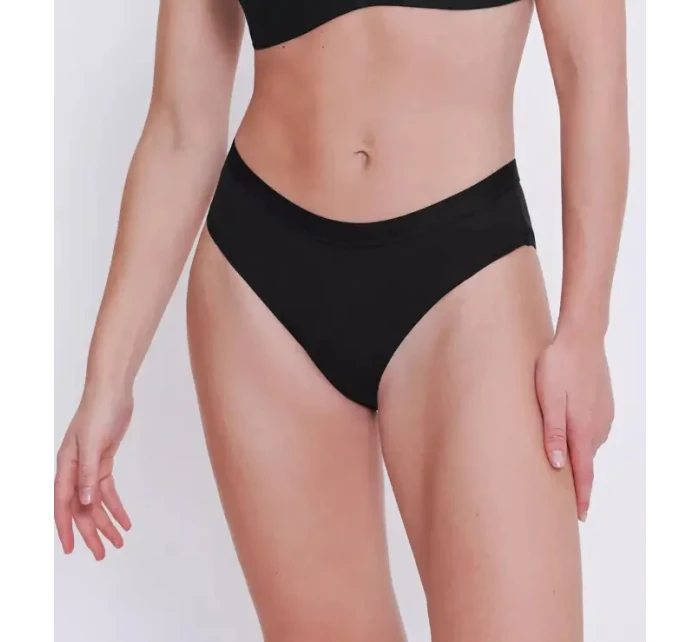 Dámske nohavičky GO Casual Hipster 2P - BLACK - black 0004 - SLOGGI