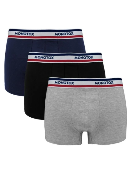 Monotox Basics Boxerky 3-pack M MX21063 Monotox Basics Boxerky 3-pack M MX21063