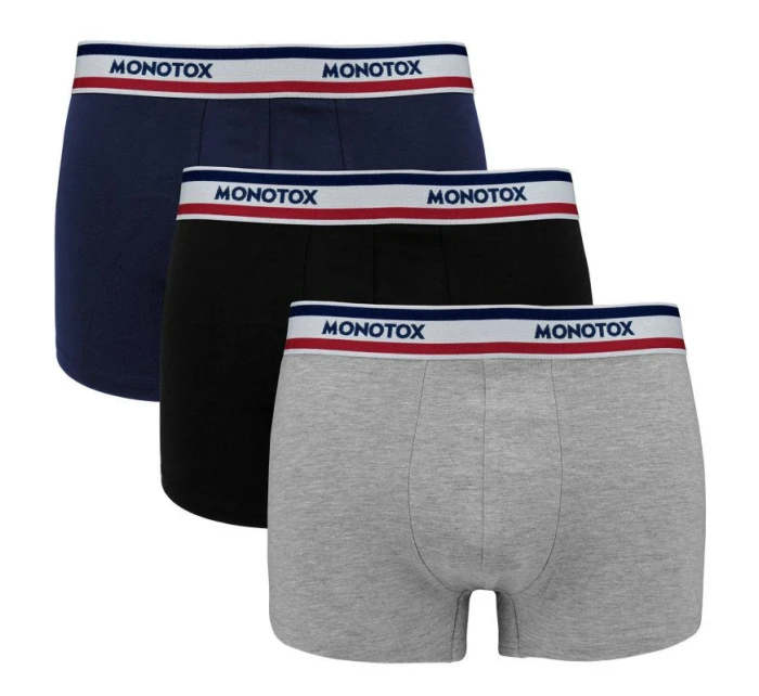 Monotox Basics Boxerky 3-pack M MX21063 Monotox Basics Boxerky 3-pack M MX21063
