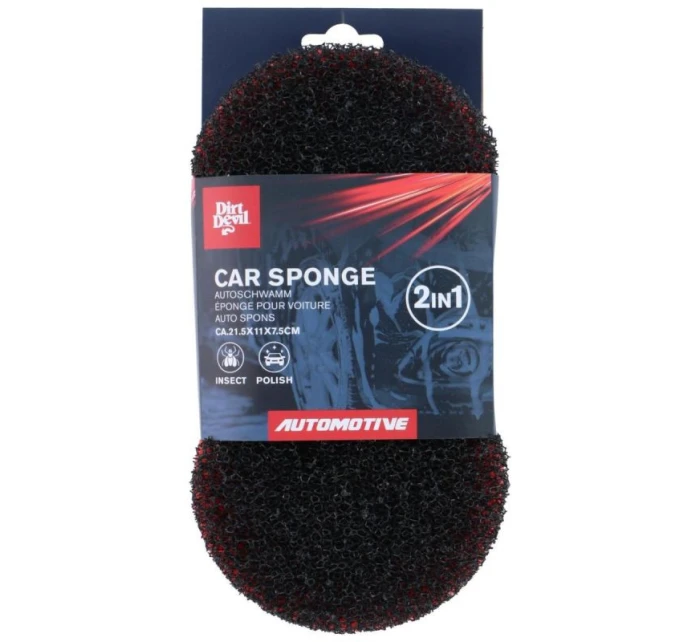 OBOJSTRANNÁ HUBKA NA UMÝVANIE AUTA 21,5X11CM DIRT DEVIL