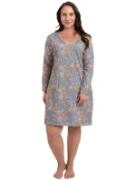 Talianska móda Kasos long farba:print/grey