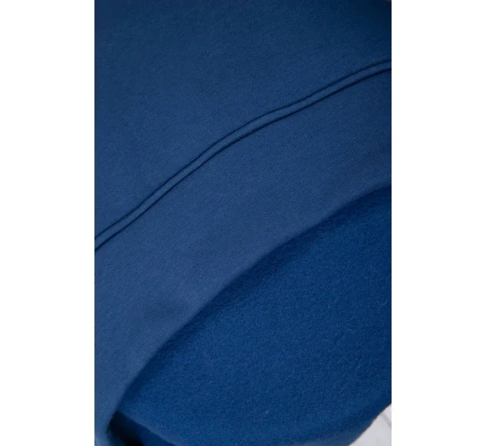 Zateplená mikina s kapucňou z džínsoviny