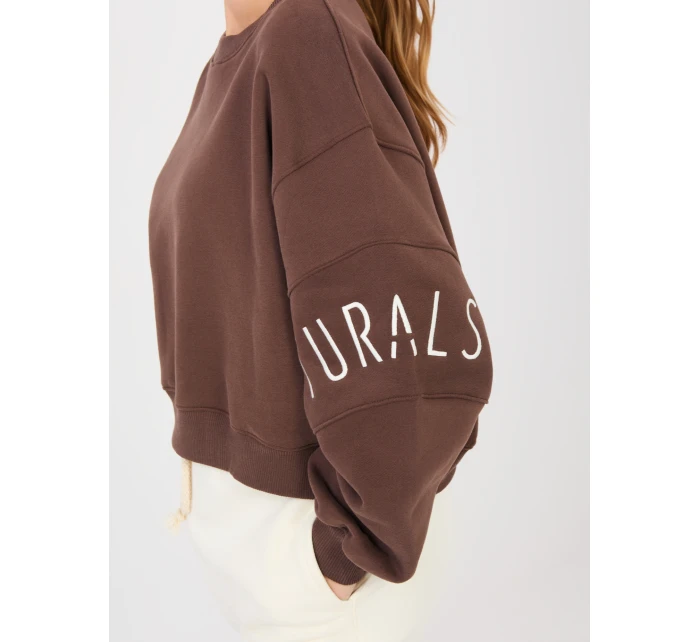 Mikina NS BL NS26117.02 hnedá