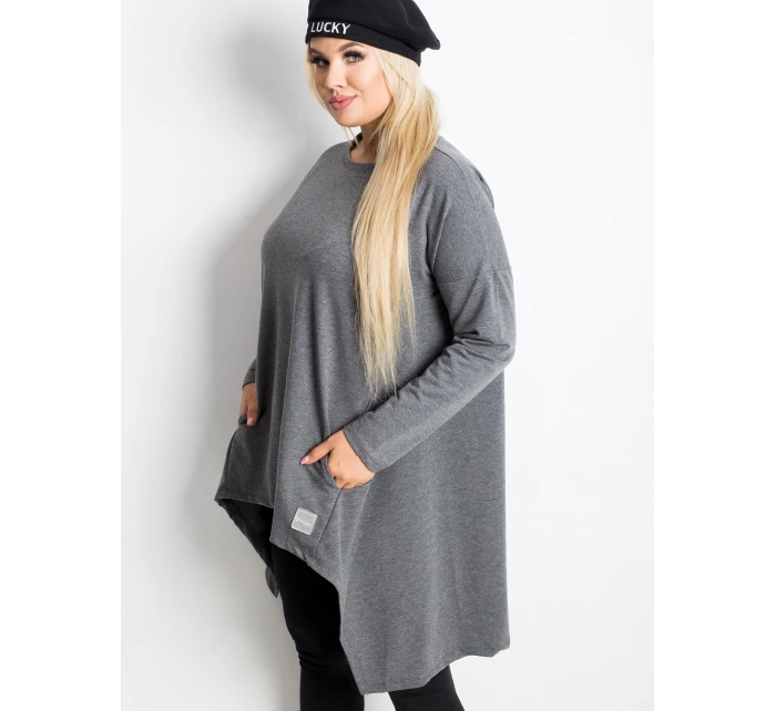 Tunika RV TU 5042.09X tmavosivá