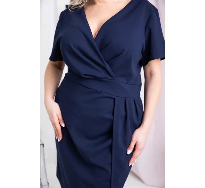 Dámské šaty model 18587035 modré - Karko Dámské šaty model 18587035 modré - Karko