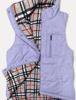 Dámska obojstranná vesta heather (2383)
