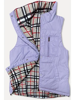 Dámska obojstranná vesta heather (2383)