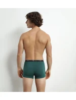 Pánske boxerky 3 ks DIM COTTON STRETCH BOXER 3x - DIM - tmavozelené