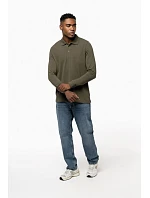 K 243 Pánské piqué polo s dlouhým rukávem model 22506984 red - Kariban K 243 Pánské piqué polo s dlouhým rukávem model 22506984 red - Kariban