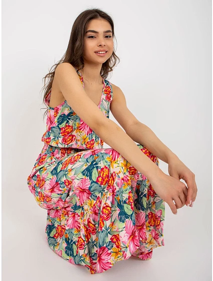 Šaty model 18454154 korálová - FPrice Šaty model 18454154 korálová - FPrice
