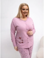 DU PI FP 509.99P tmavoružové pyžamo