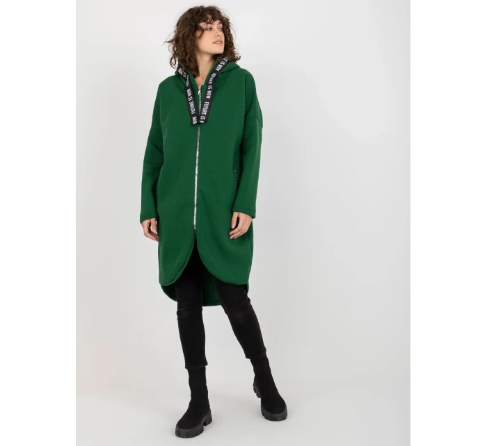 Mikina RV BL 6683.00P tmavo zelená