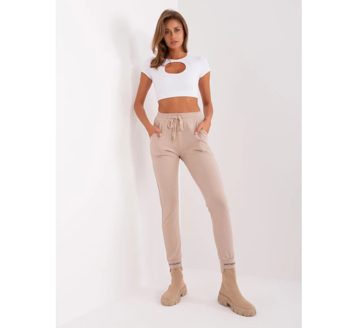 Tepláky RV DR 8519.30X béžové