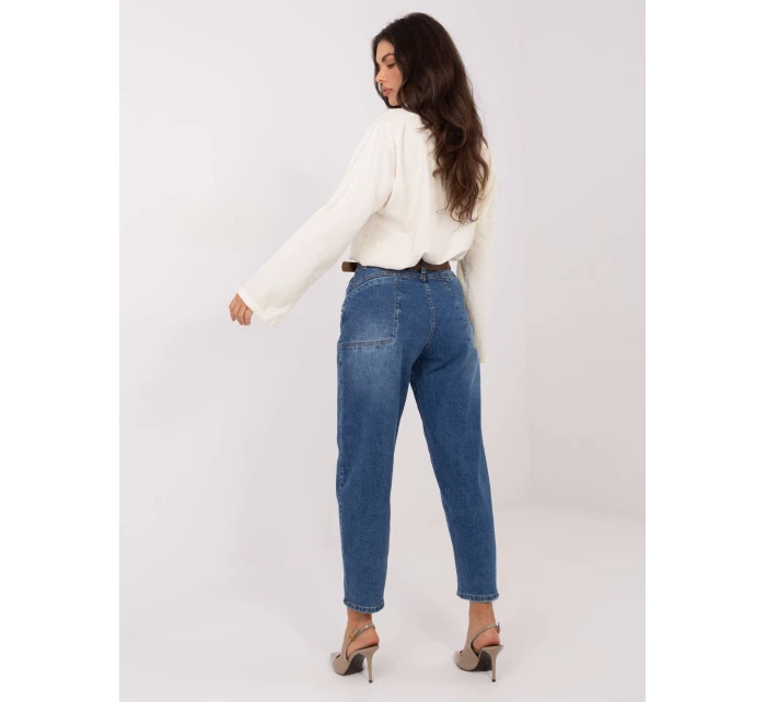 Spodnie jeans SP  niebieski model 21789087 - FPrice