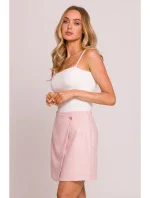 M854 Mini sukňa - broskyňová M854 Mini sukňa - broskyňová