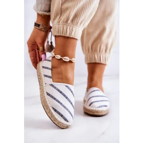 Dámské klasické espadrilky Big Star - bílé