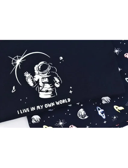 Pánska nočná košeľa 15645 - 180 - Modrá - Vamp Pánska nočná košeľa 15645 - 180 - Modrá - Vamp