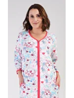 Dámské domácí šaty s tříčtvrtečním rukávem model 18316210 - Vienetta