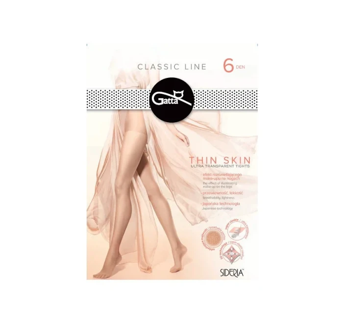 Dámske pančuchové nohavice Gatta Thin Skin 6 deň Dámske pančuchové nohavice Gatta Thin Skin 6 deň