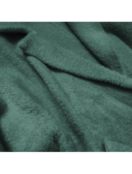 přehoz přes oblečení typu "alpaka" v mořské zelené barvě model 17833919 - MADE IN ITALY
