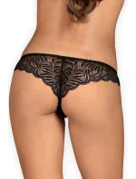 Dámske erotické tangá Contica crotchless thong - OBSESSIVE