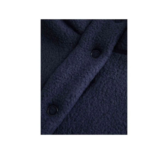 Mikina Peak Performance W Fleece Snap T Neck modrá Mikina Peak Performance W Fleece Snap T Neck modrá