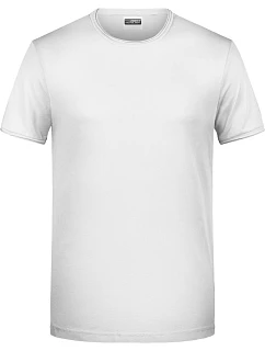 Pánské tričko z bio bavlny 02. white model 22533866 - Daiber
