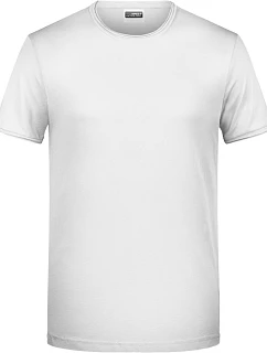 Pánské tričko z bio bavlny 02. white model 22533866 - Daiber