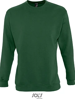 SOL'S New Supreme Unisex mikina 25.3250 fľaškovozelená