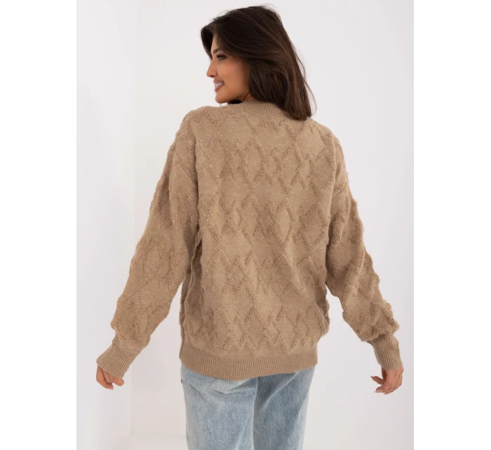 Jumper AT SW 2361.61 tmavo lila Jumper AT SW 2361.61 tmavo lila