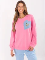 Mikina DHJ BL 20322.72 ružová