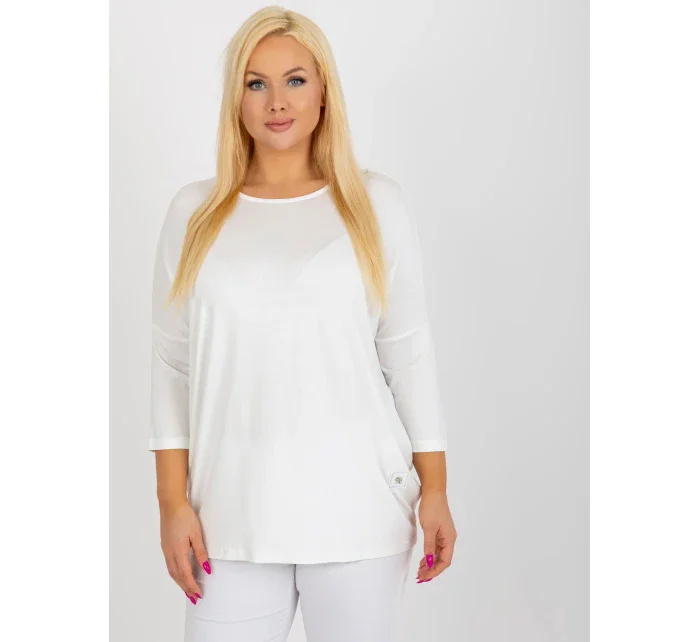 Bluzka RV BZ model 18522294 ecru - FPrice Bluzka RV BZ model 18522294 ecru - FPrice