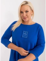 Tunika RV TU model 20190671 kobaltowy - FPrice Tunika RV TU model 20190671 kobaltowy - FPrice