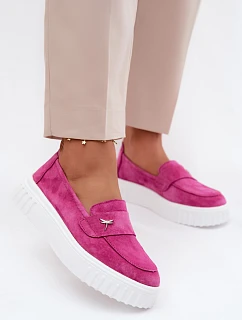 Poloplatformové topánky model 227428 Krok v štýle