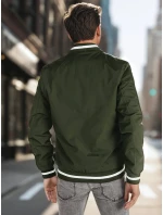 Pánská přechodná bunda bomber zelená Dstreet model 21986380 - FashionStreet