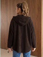 Kurtka damska oversize z kapturem model 22371853 - FashionStreet Kurtka damska oversize z kapturem model 22371853 - FashionStreet