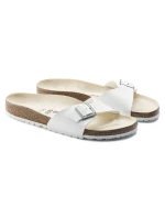 Dámske žabky Birkenstock Madrid Birko-Flor White regular wide (0040731)