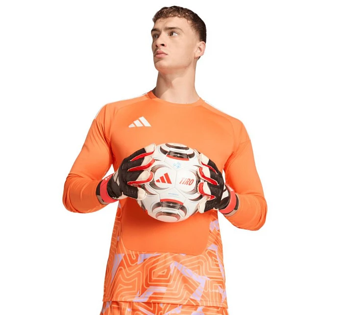 Pánsky súťažný brankársky dres adidas Tiro 26 s dlhým rukávom orange KB5248 men