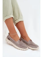 Otevřená semišová polobotka Ravinette