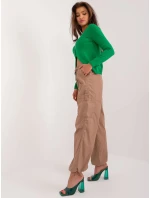 Spodnie model 19716219 jasny brązowy - FPrice