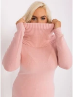 Sweter PM SW model 18949054 jasny różowy - FPrice Sweter PM SW model 18949054 jasny różowy - FPrice