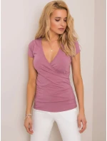 Tričko RV TS 5636.03X tmavoružové