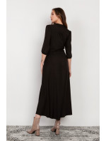 Šaty s dlouhým rukávem model 16708685 Black - Lanti