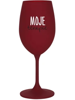 MY THERAPY - burgundský pohár na víno 350 ml