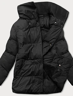 KRÓTKA KURTKA ZIMOWA Z  CZARNA model 21244874 - J.STYLE