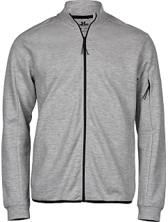 Tee Jays TJ 5704 Mikina „Athletic“ 18.5704 melírovaná sivá
