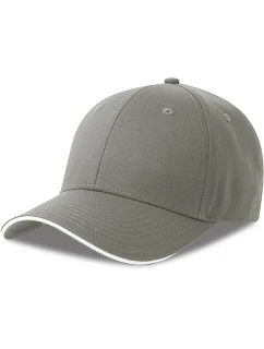 Atlantis Headwear Sport Sandwich-S 6-panelová sendvičová čiapka 33.0275 šedá