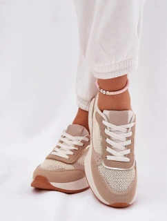 Dámské Sportovní Boty S Na Platformě Khaki model 21687895 - Boto